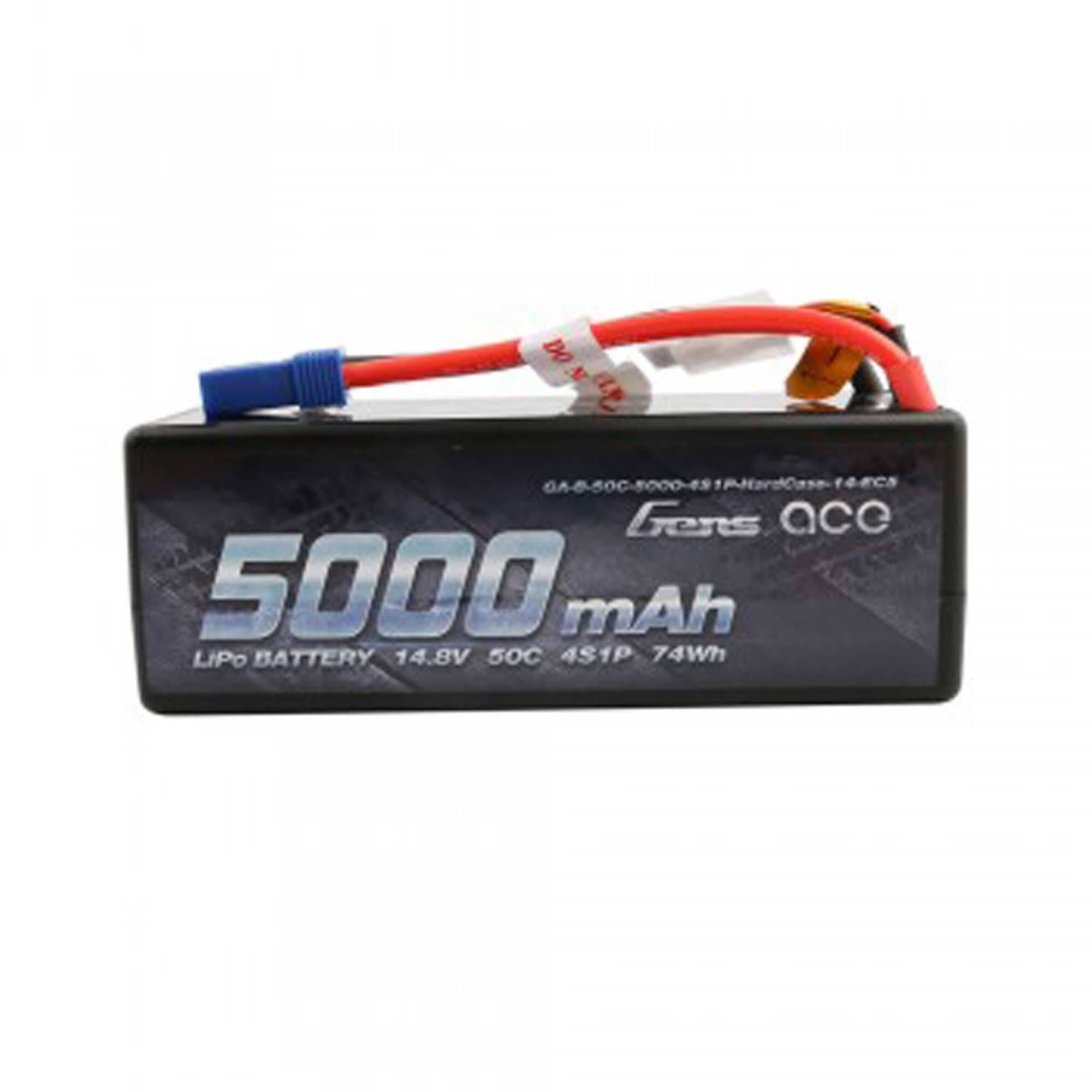 5000mAh 14.8V 50C 4S1P Hardcase Lipo with EC5 F1969