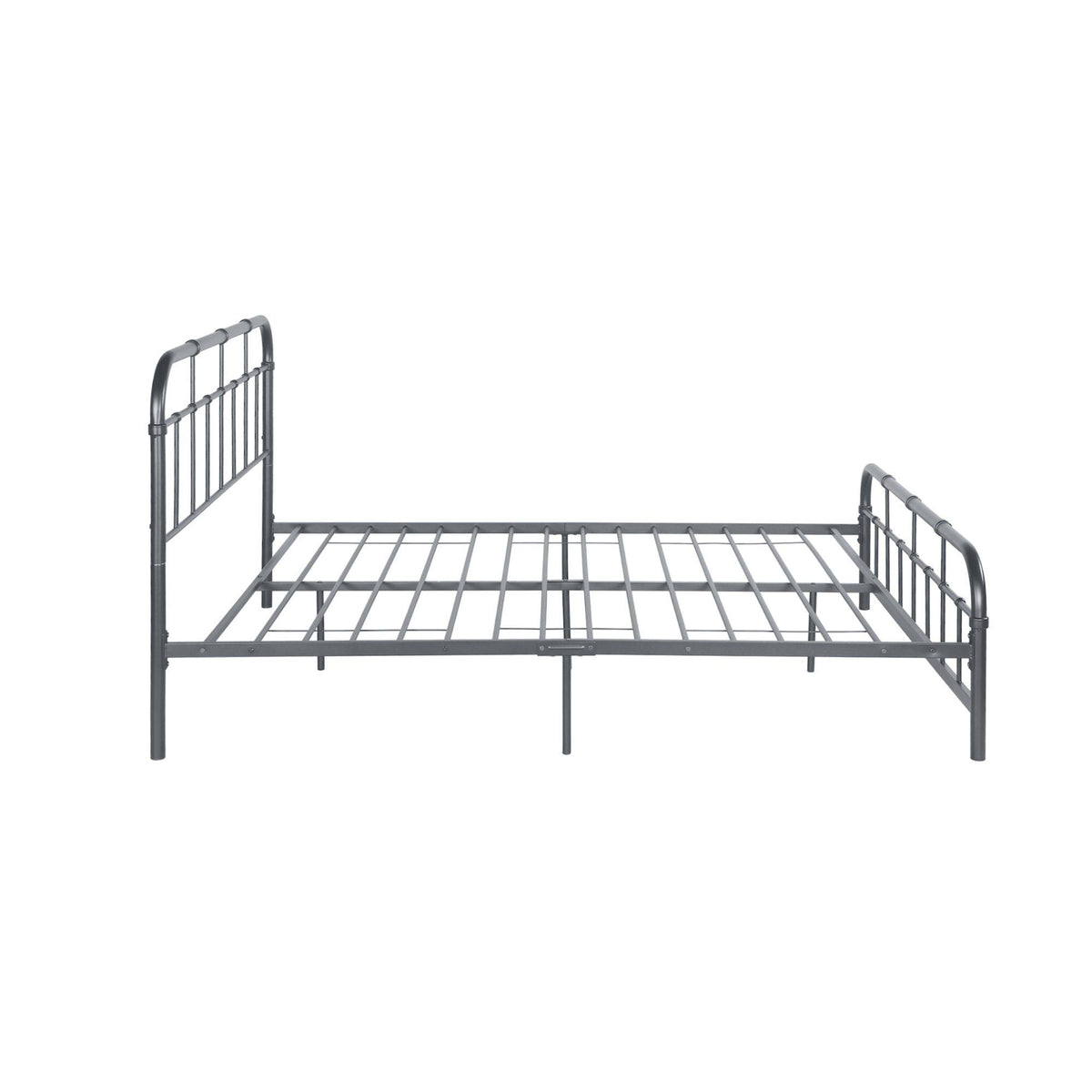 Charcoal Gray Queen Size Bed Frame W188