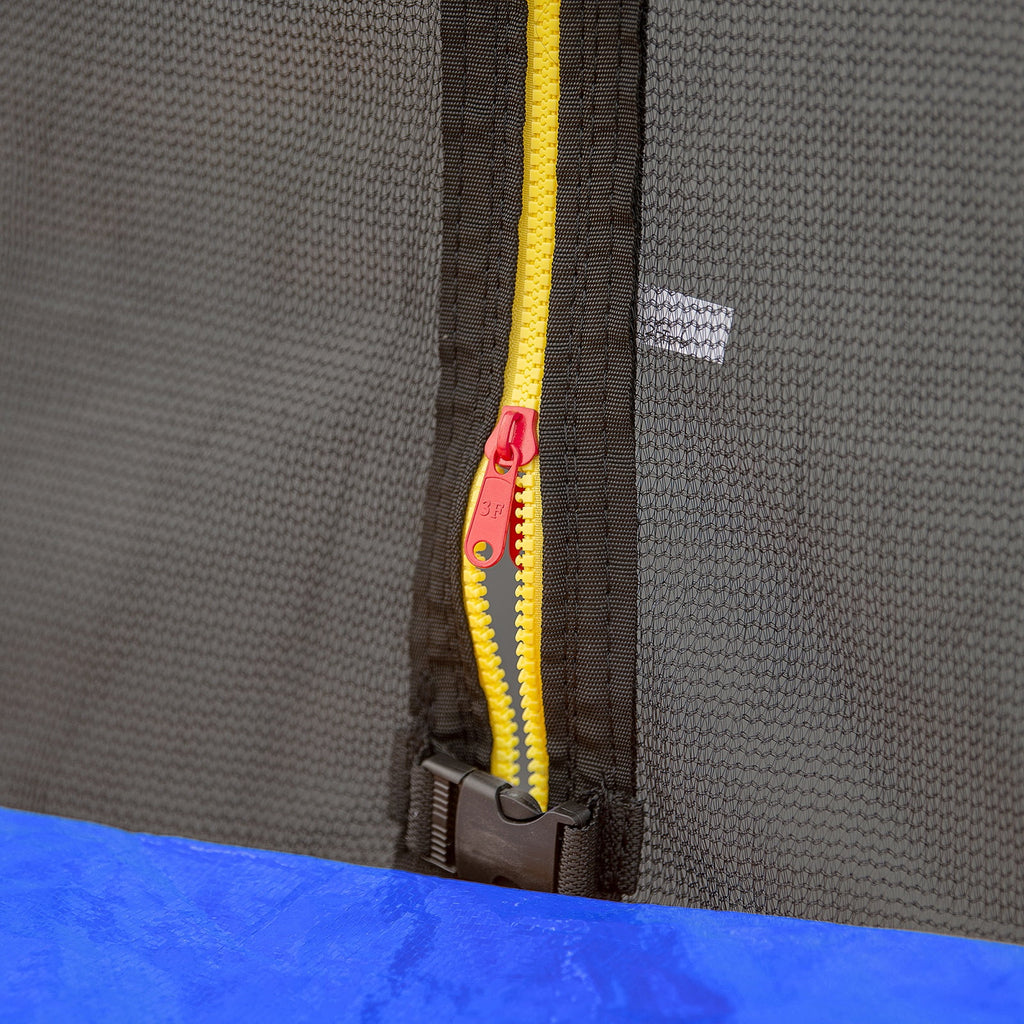 10ft Trampoline with Basketball Hoop and Ladder F64425