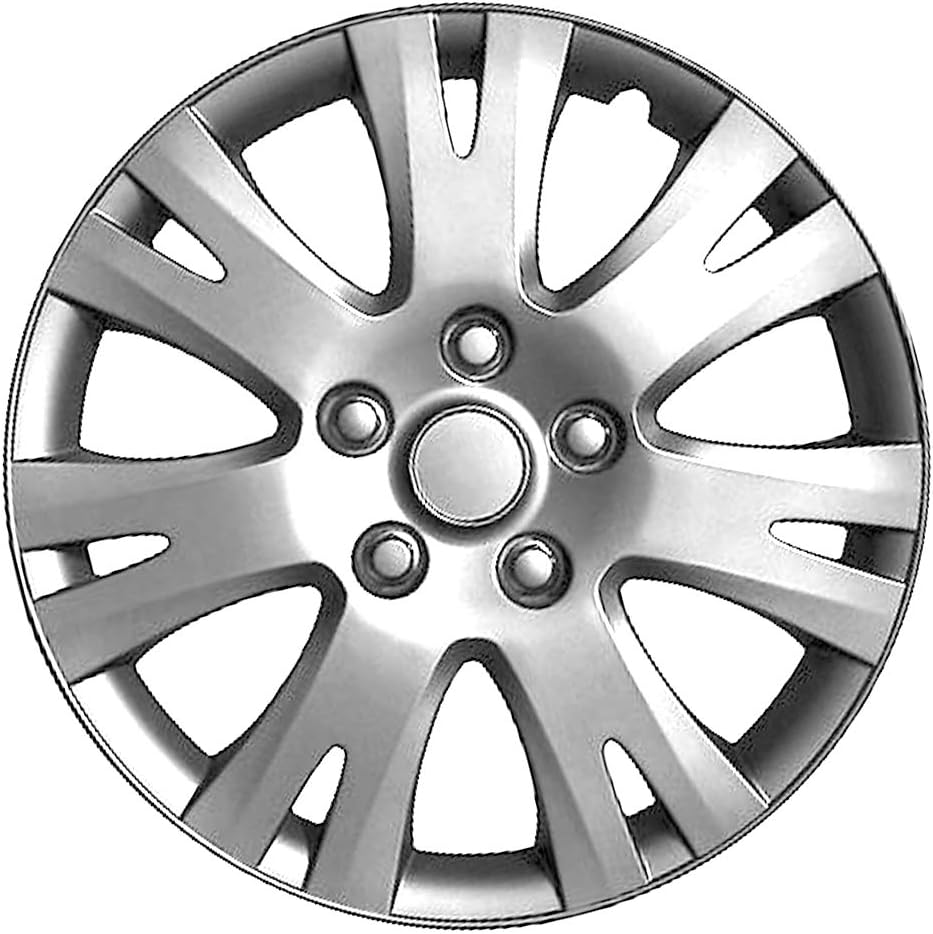 Set of 4 Silver 7 Split Spoke 16" Wheel Covers S116