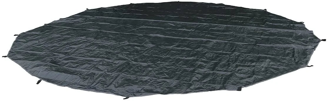 3M Outdoor Black Ultralight PE Round Mat H836