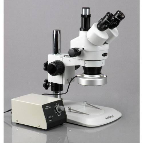 Trinocular Stereo Zoom Microscope, 7X-90X Magnification, 0.7x-4.5x Zoom Object Z551234