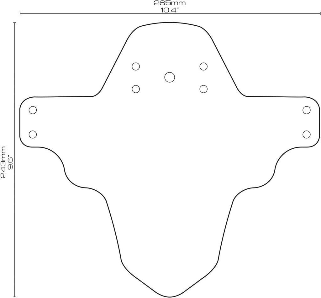 Front Mudguard for 26'',27.5'',29'' J383355