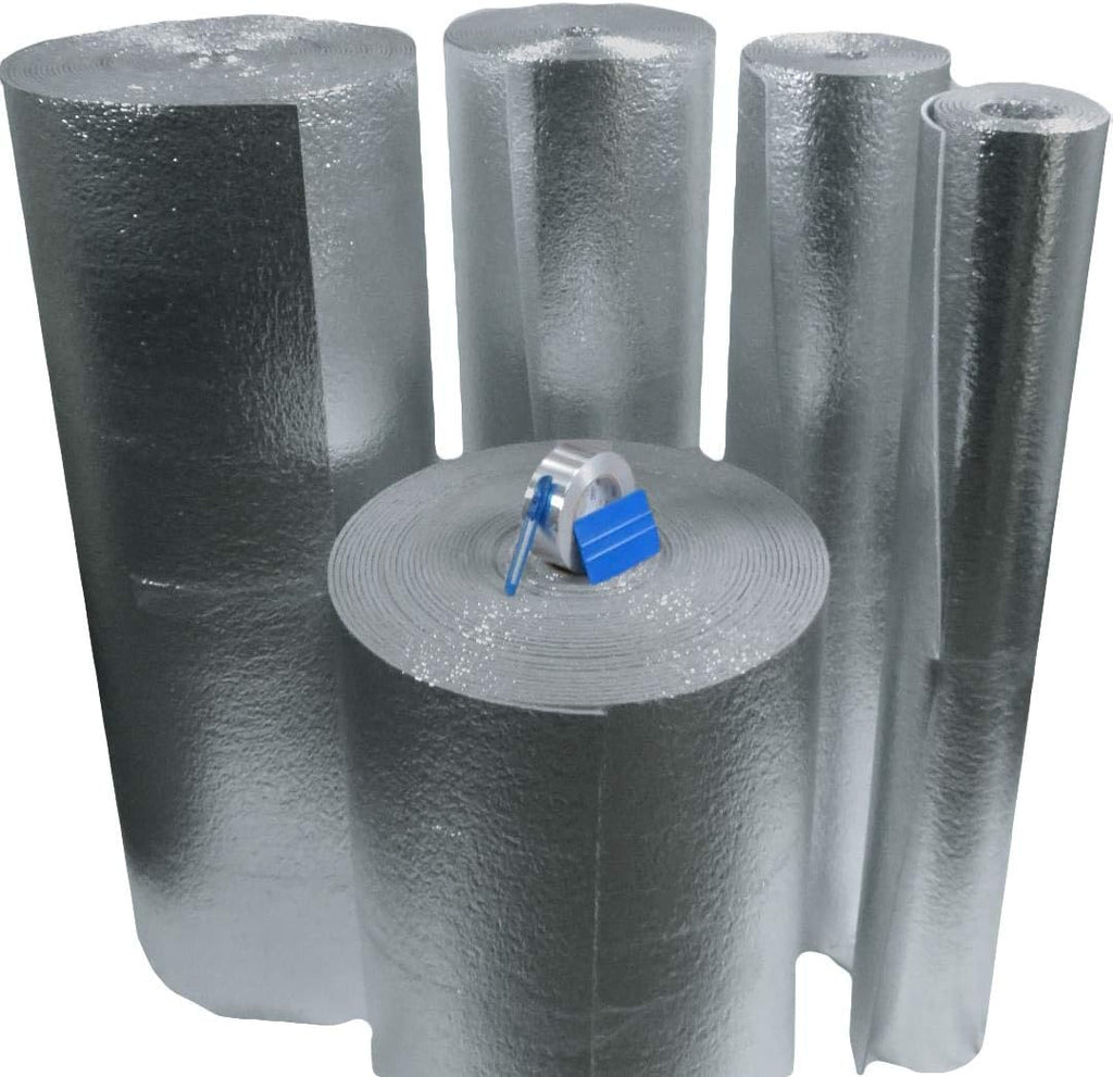 White Foam Core Garage Door Insulation Kit N837049