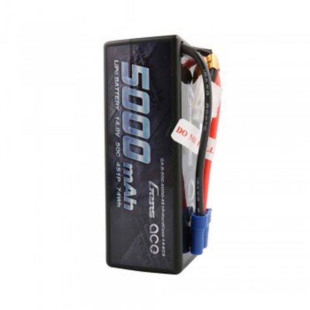 5000mAh 14.8V 50C 4S1P Hardcase Lipo with EC5 F1969