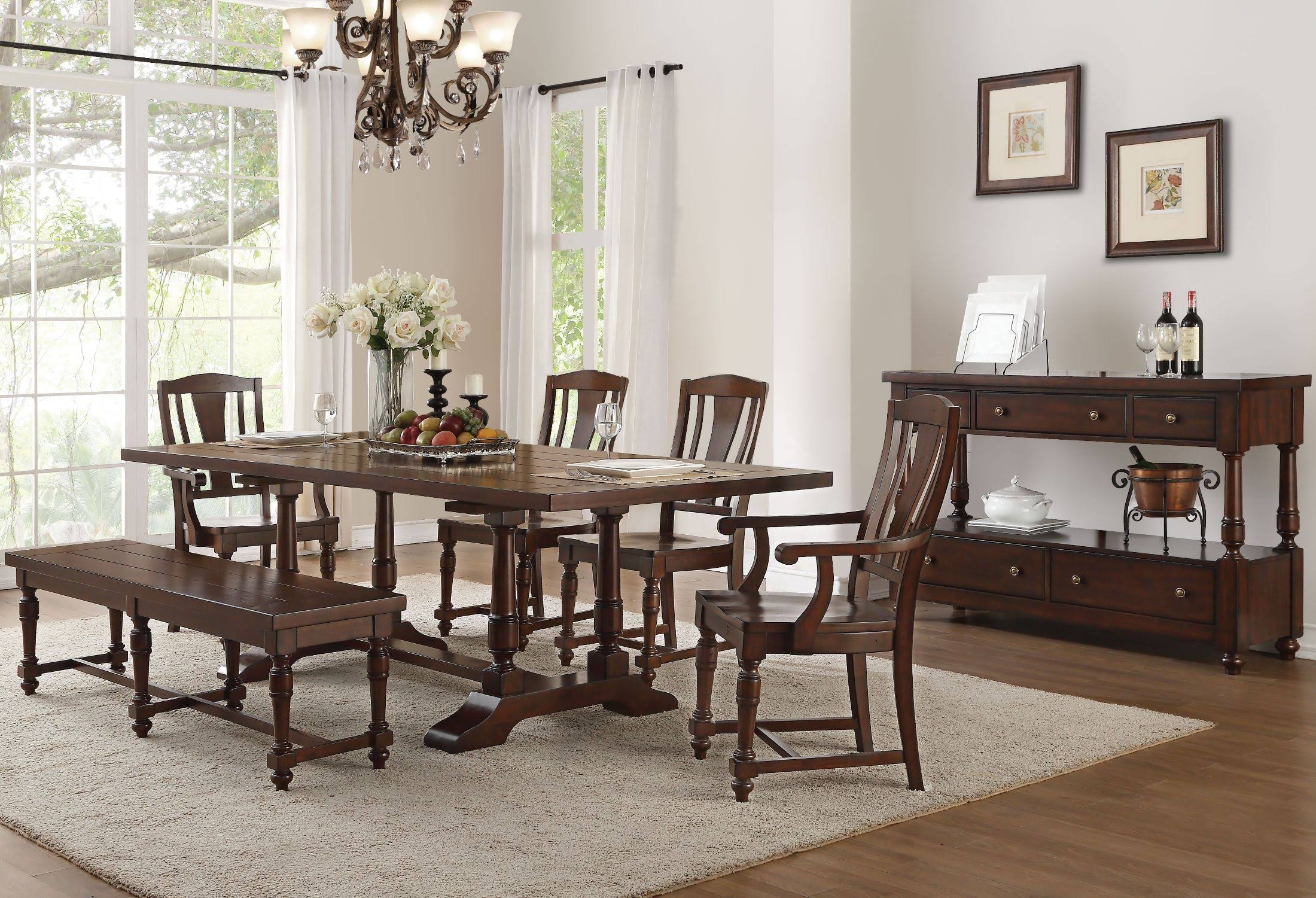 Cherry Side Chair Set of 2 R927692