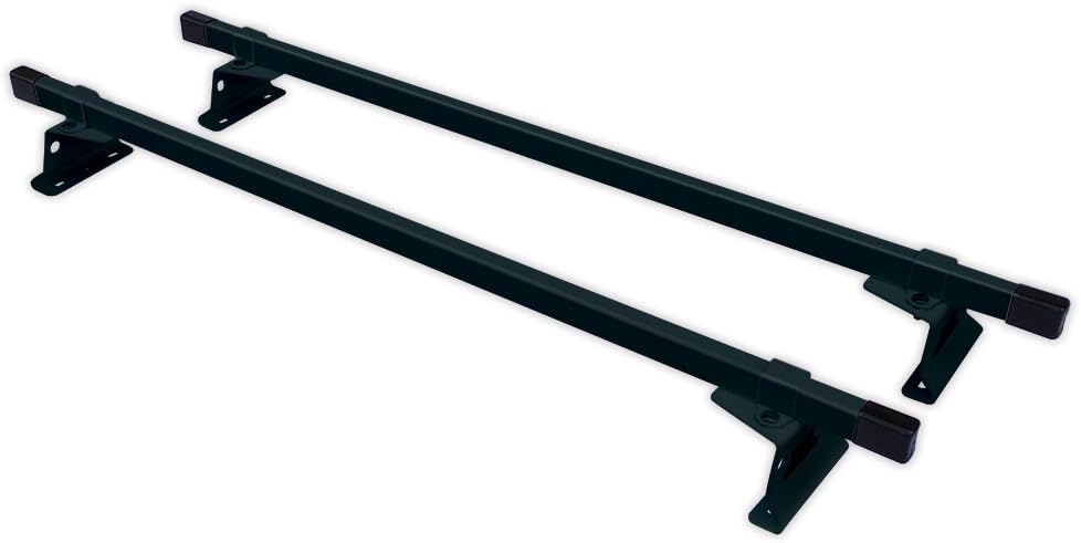White Aluminum Van Roof Rack with 50" Bars F1439
