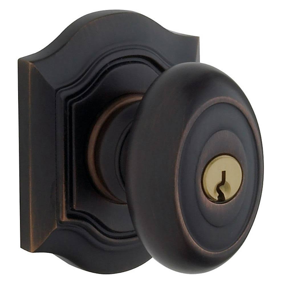 Oil Rubbed Bronze Keyed Entry Door Knob D57300
