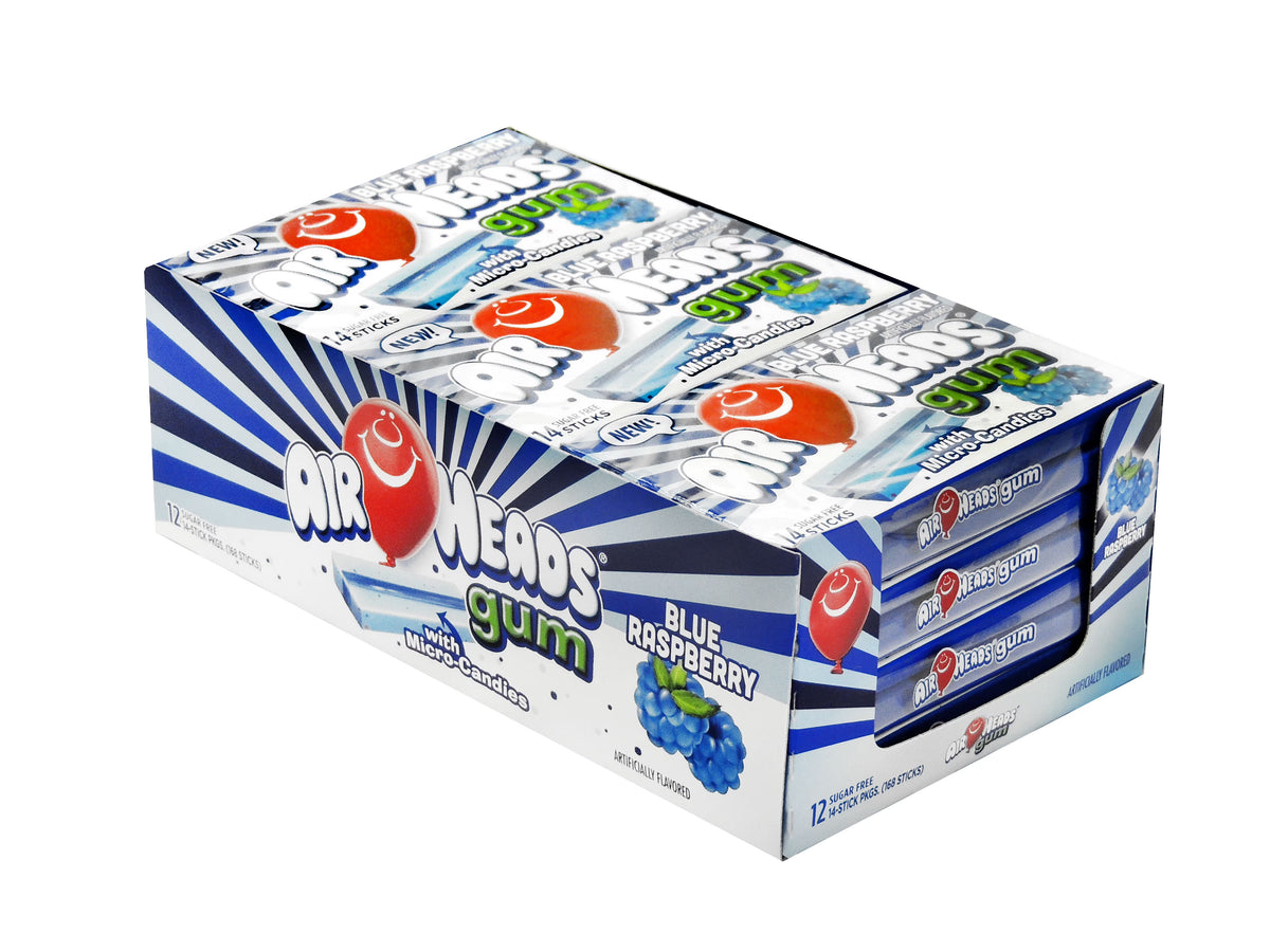 Blue Raspberry Gum - Pack of 12 X487
