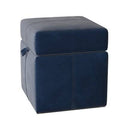 18x22 Square Storage Ottoman Navy L66879
