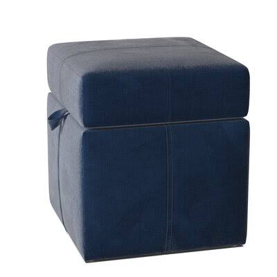 18x22 Square Storage Ottoman Navy L66879