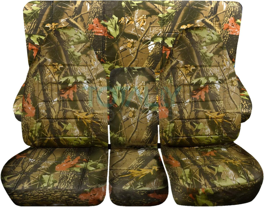 Camo Truck Seat Covers Full Set X62844