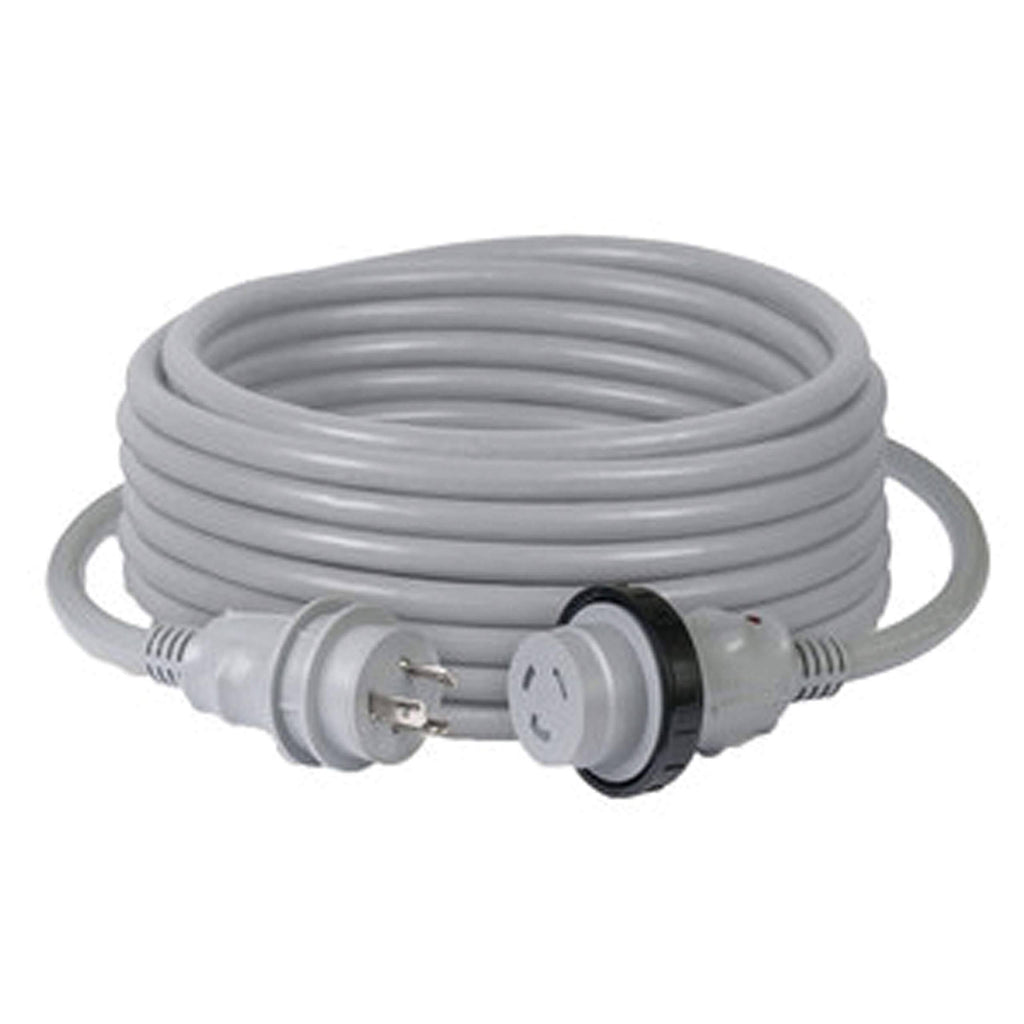 30A 125V Shore Power Cord Gray - 50 ft. U3712