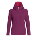 Dark Purple Hooded Jacket W379441