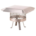 16x22 Single Flue Round Chimney Cap N4998