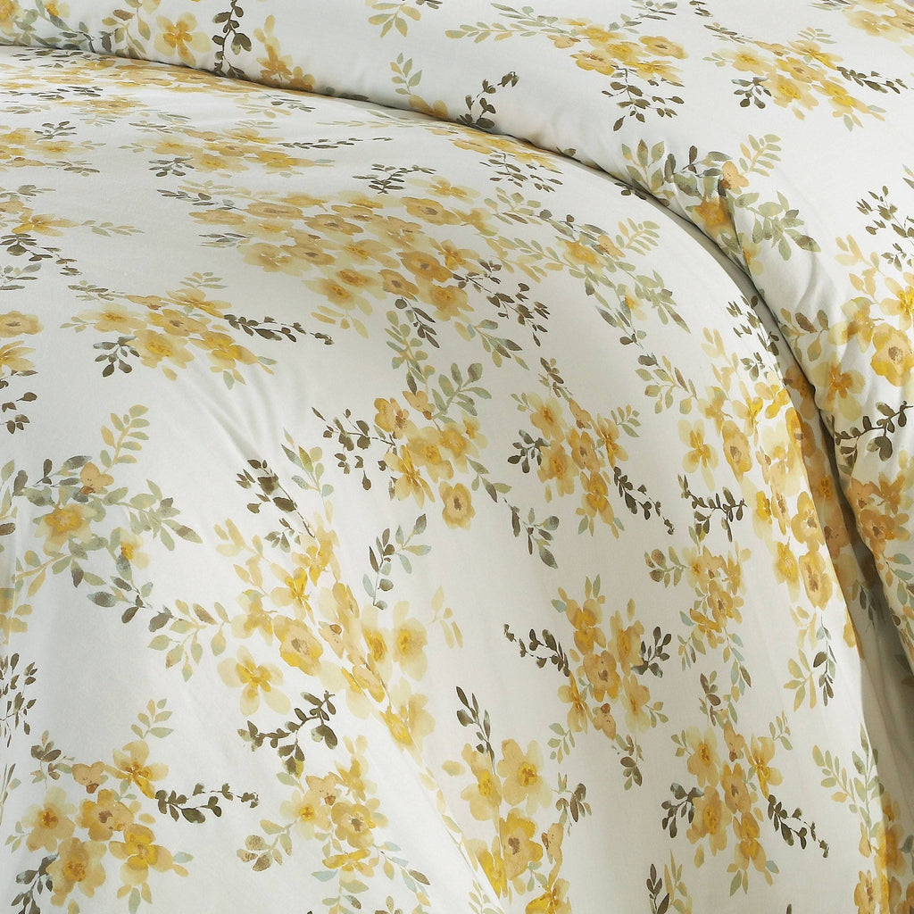 King 3 Piece Cotton Duvet Cover Set N1301