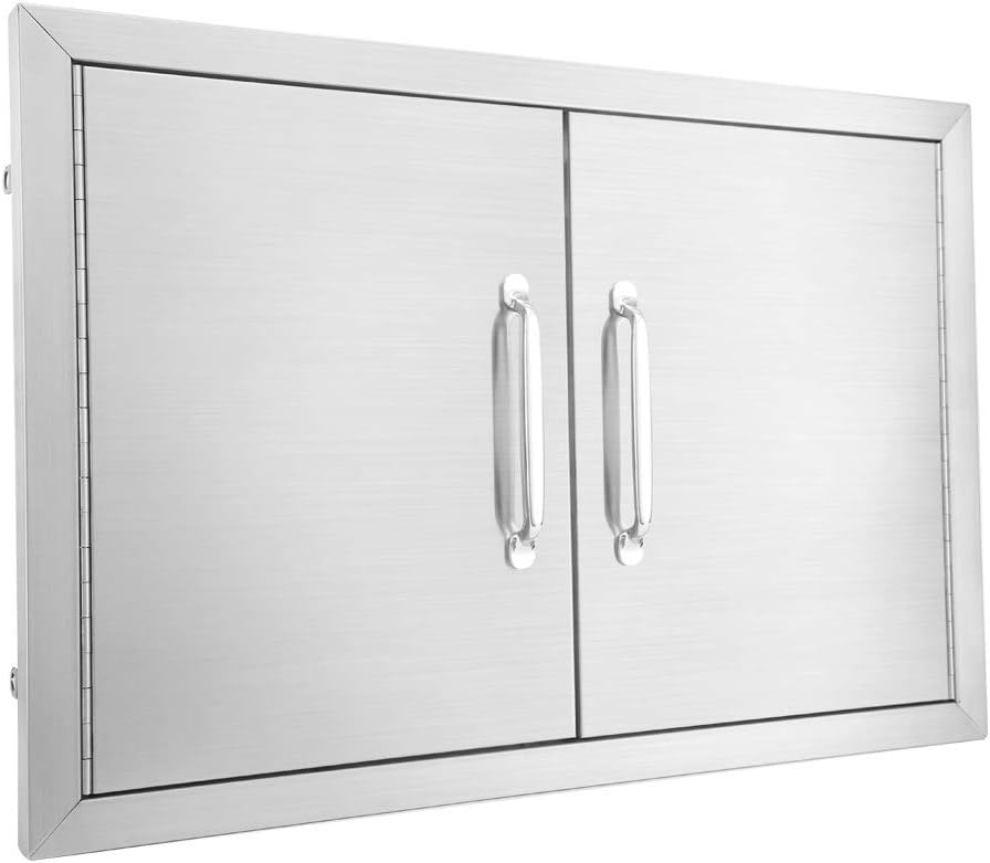 Stainless Steel Double Access Door 24 W X 24 H C763