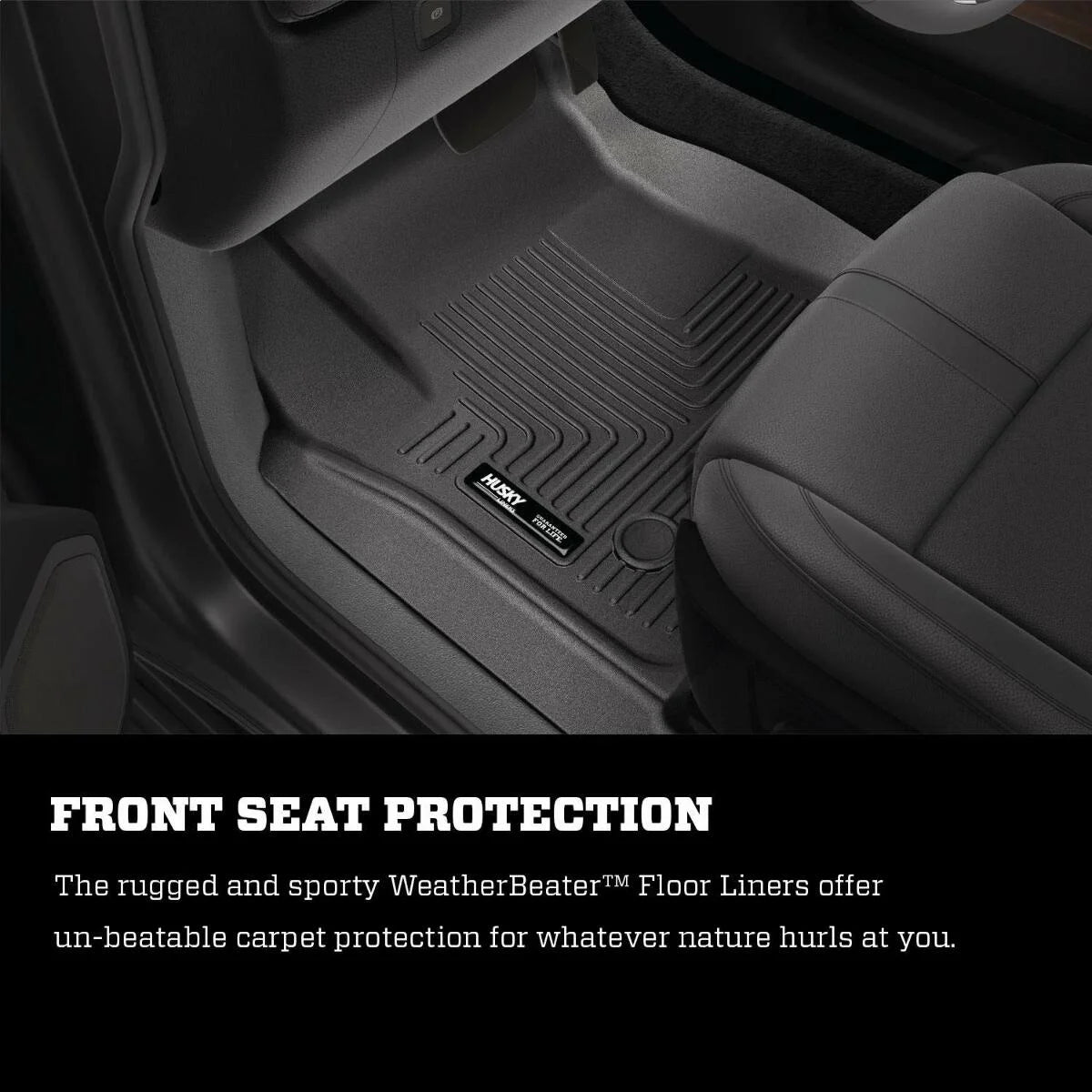Black Front & 2nd Row Liner E598