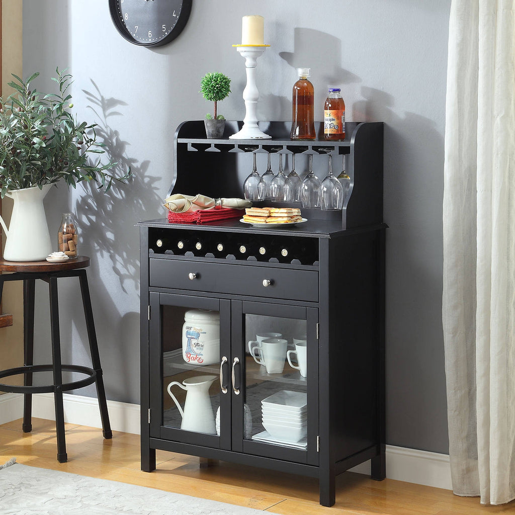 Black Bar Cabinet C929