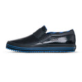 Black Victoria Blue Vulcanized Footwear I685