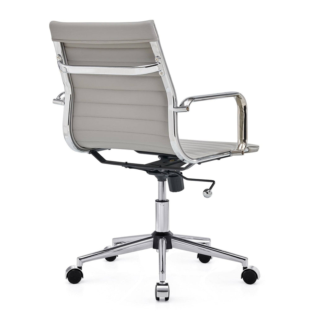 Tan Adjustable Swivel Office Chair N294871