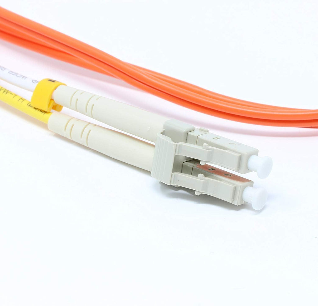 Duplex Multimode 62.5/125 Fiber Patch Cable (LC/LC), 405-ft A81616