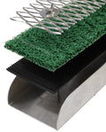 12 inch Portable Aluminum Alloy Gold Sluice Box with Miner's Moss and V Matting L40573