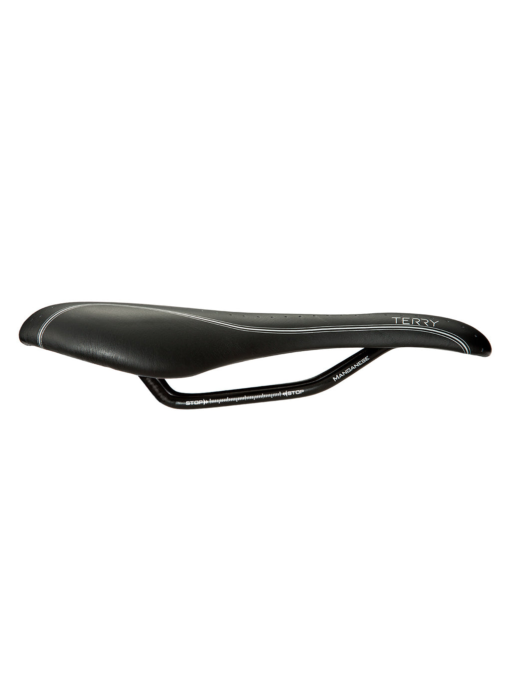 Black Leather Bike Saddle M3128