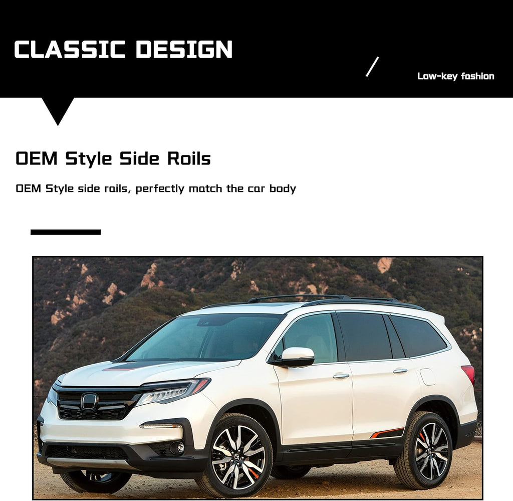 Black Roof Rack Cross Bars T178362