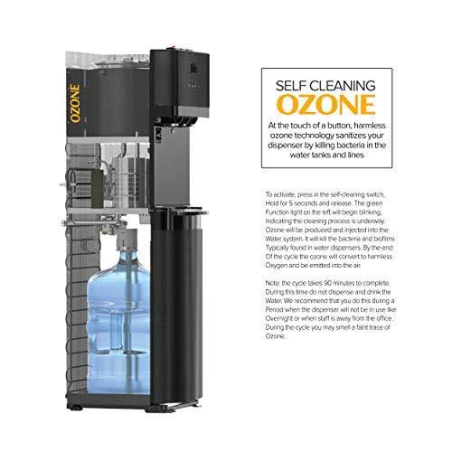 Black Bottom Loading Water Dispenser K836297