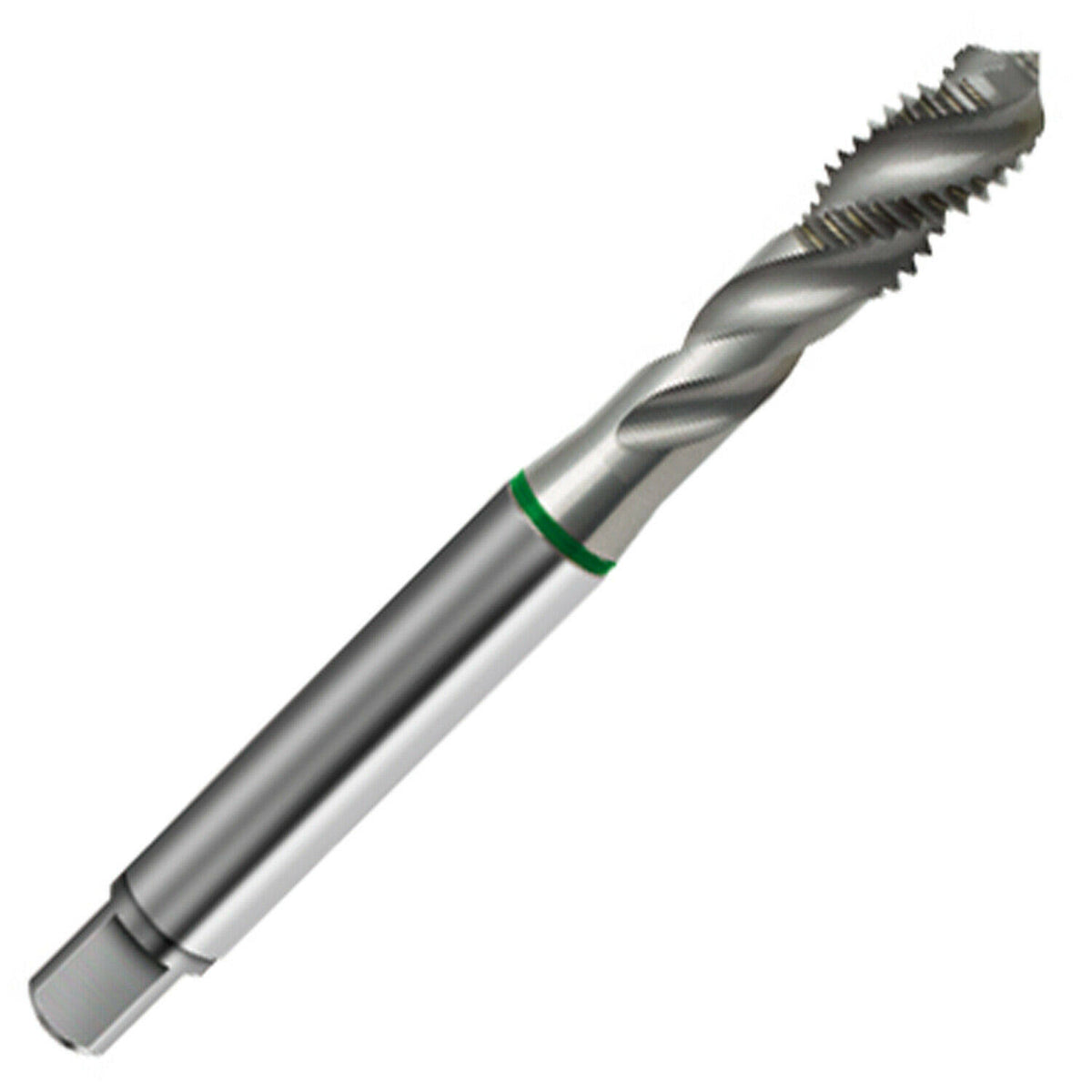 M24 x 3 Green Ring Spiral Flute Semi-Bottom Tap X828