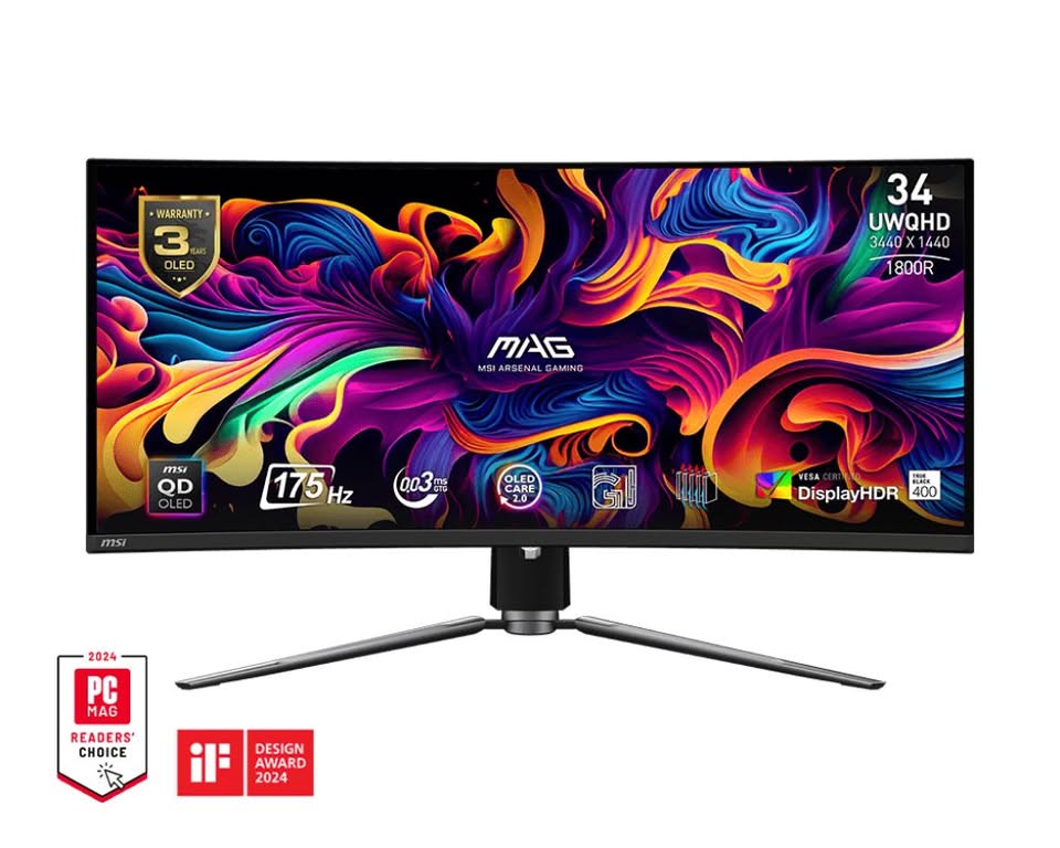 34 Curved OLED Gaming Monitor K82759