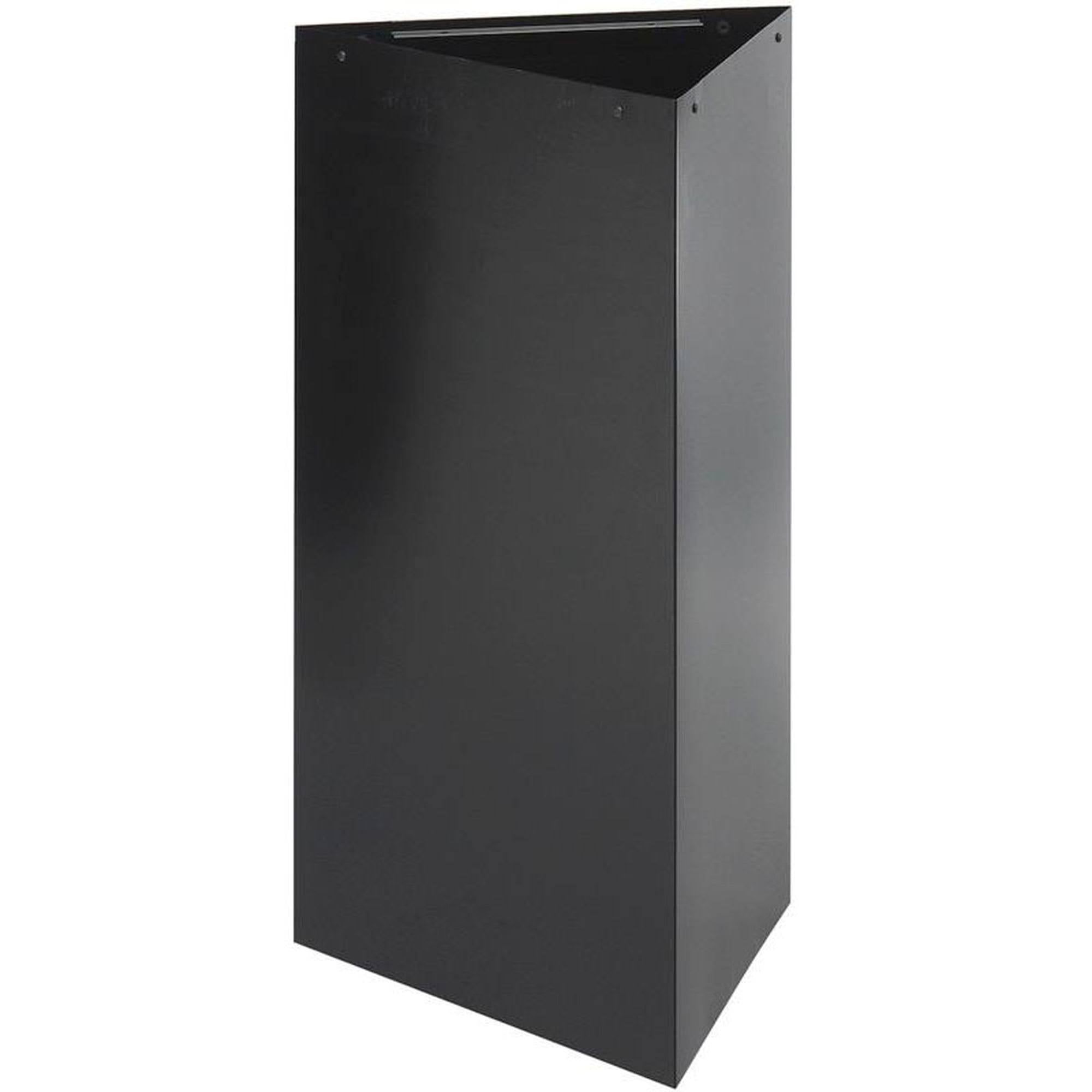 Black Triangular 19gal Receptacle Q4430
