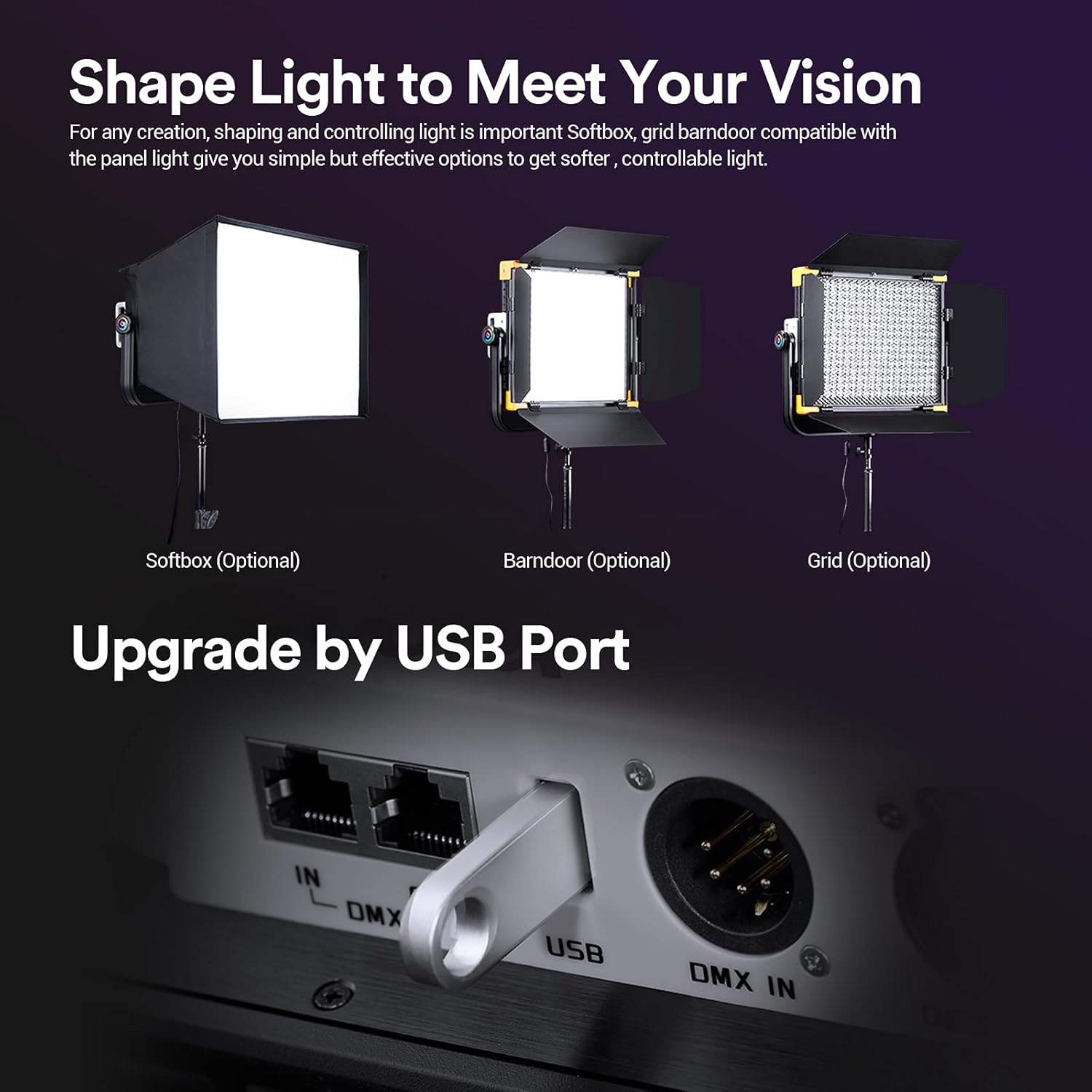 150W RGB Panel Light with APP Control B752