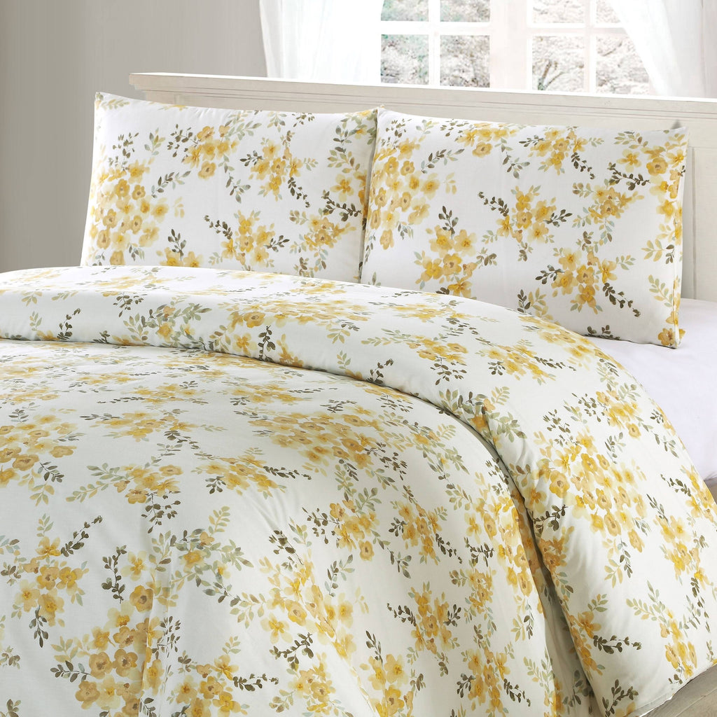 King 3 Piece Cotton Duvet Cover Set N1301