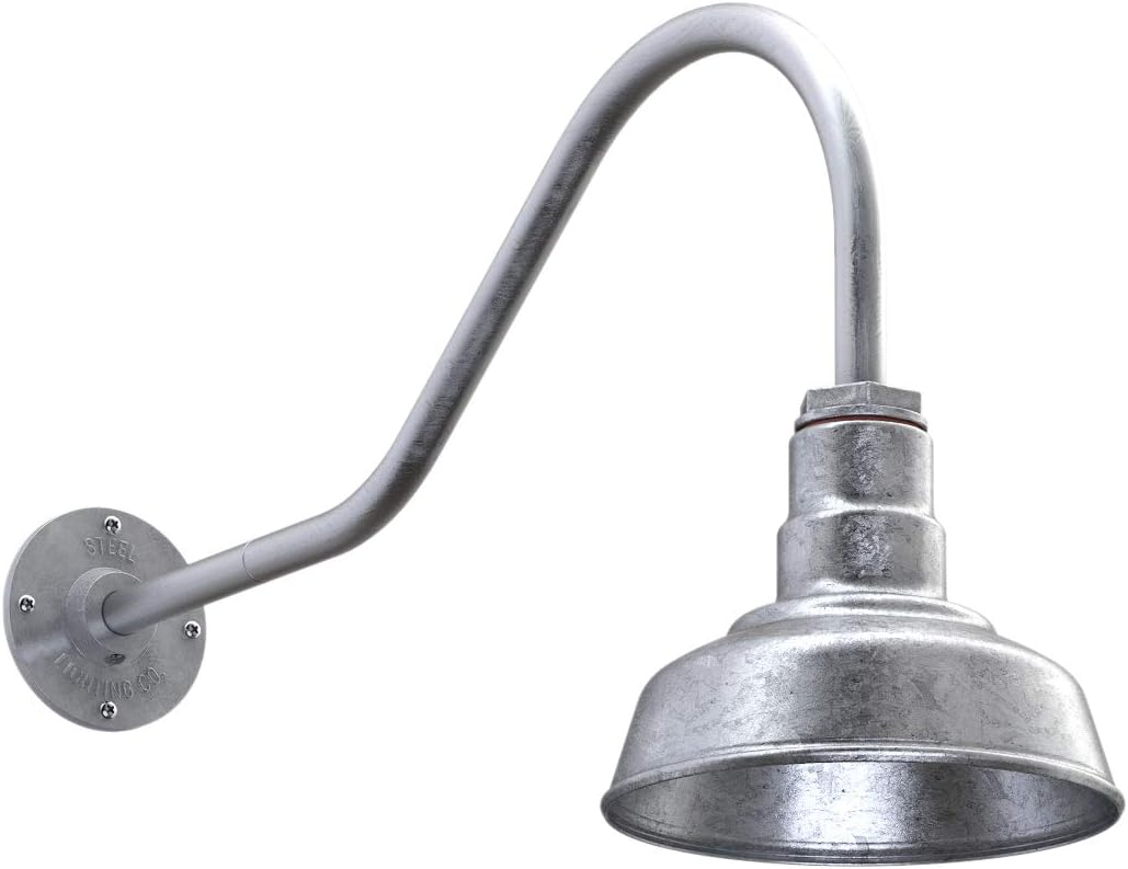 Matte Black Outdoor Wall Mounted Barn Light H9923