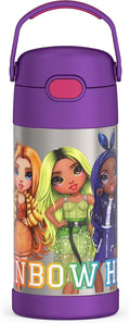 12Oz Stainless Steel Insulated Straw Bottle T6040