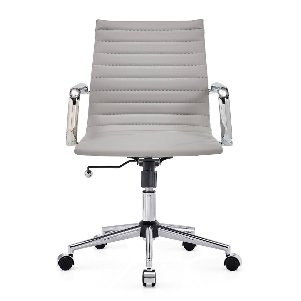 Tan Adjustable Swivel Office Chair N294871