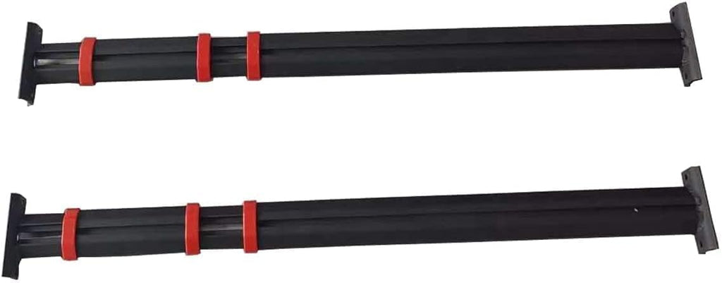 Adjustable Height Pickup Truck Bed Rack Cross Bars Universal Extendable W55156