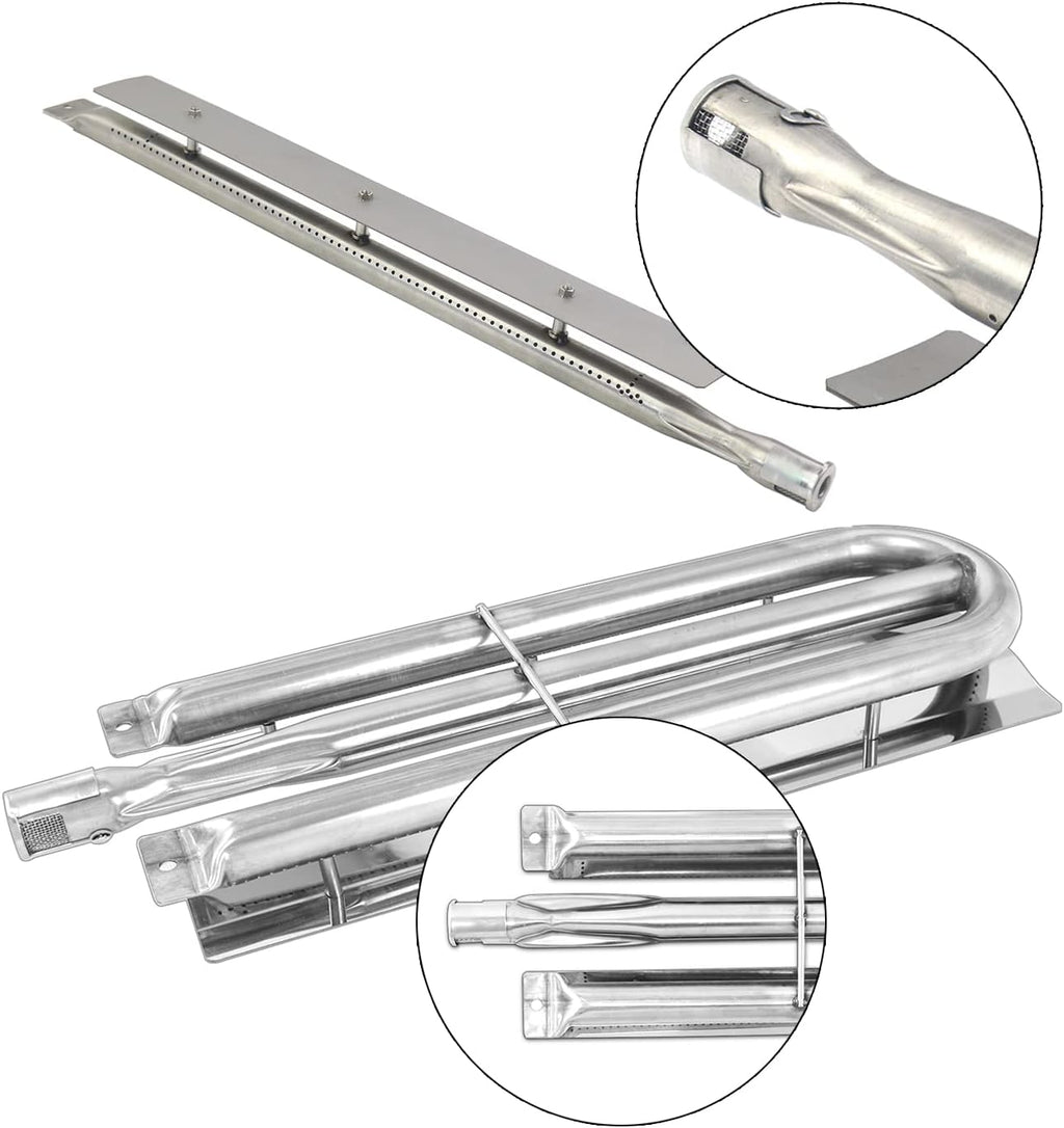 Stainless Steel Burner Tube Replacement for Gas Grill, Pack of 2 J7830