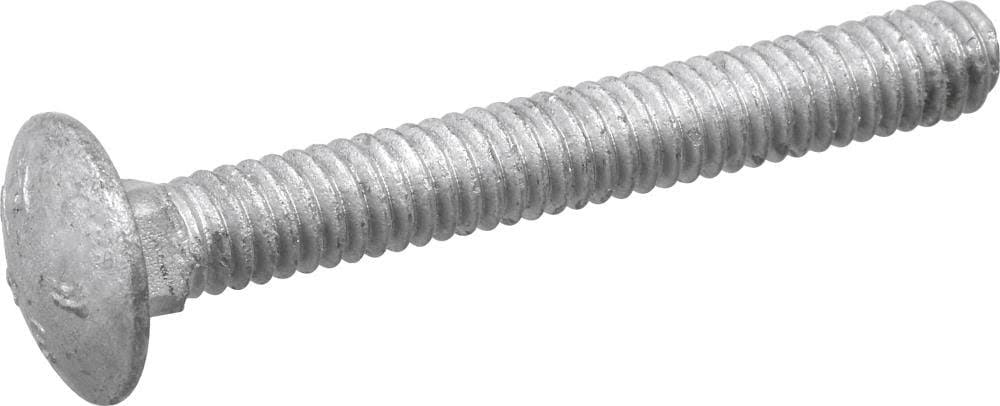 1/4-in x 2-in Galvanized Coarse Thread Exterior Carriage Bolt A8106