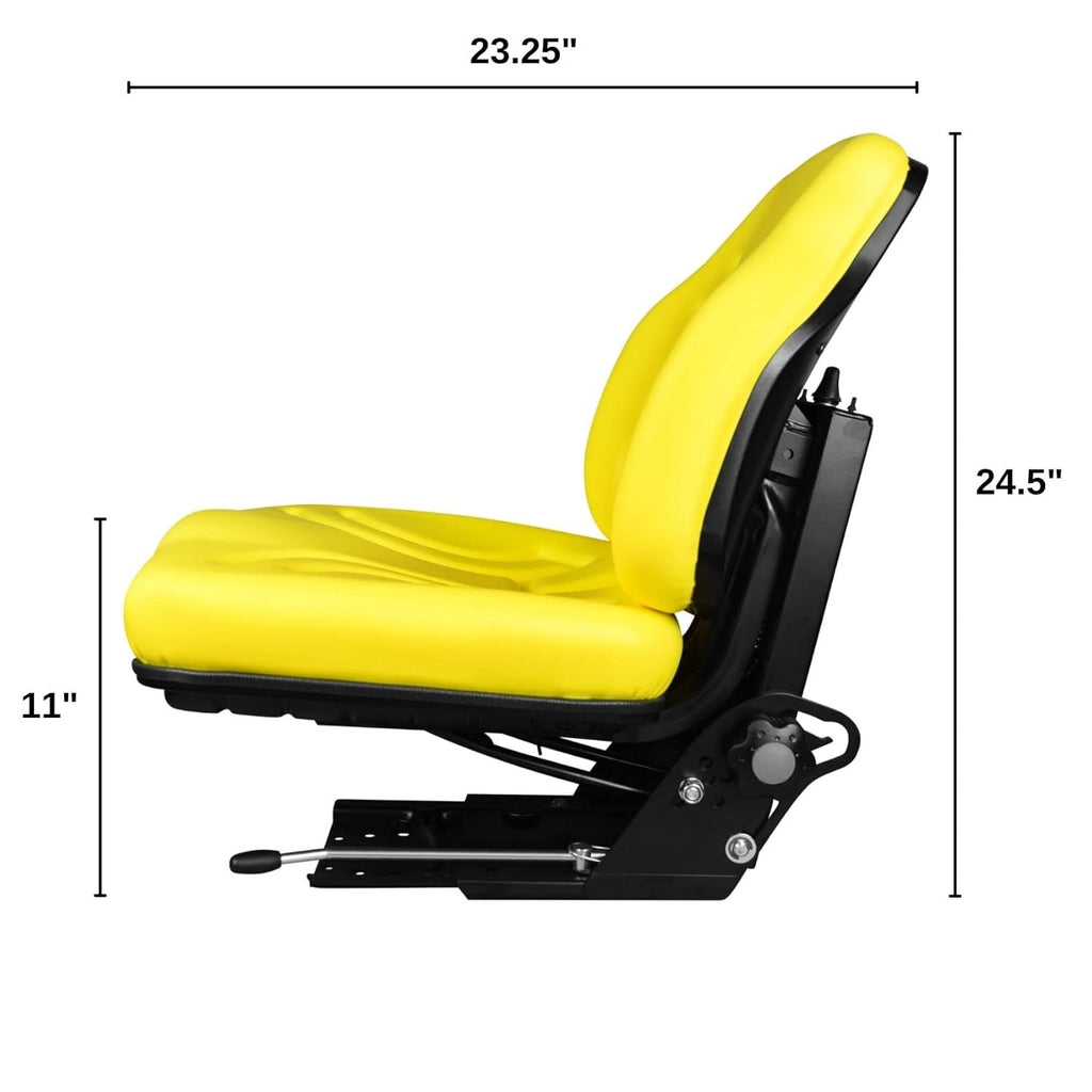 Yellow Suspension Seat for Open Cab Tractor H522355