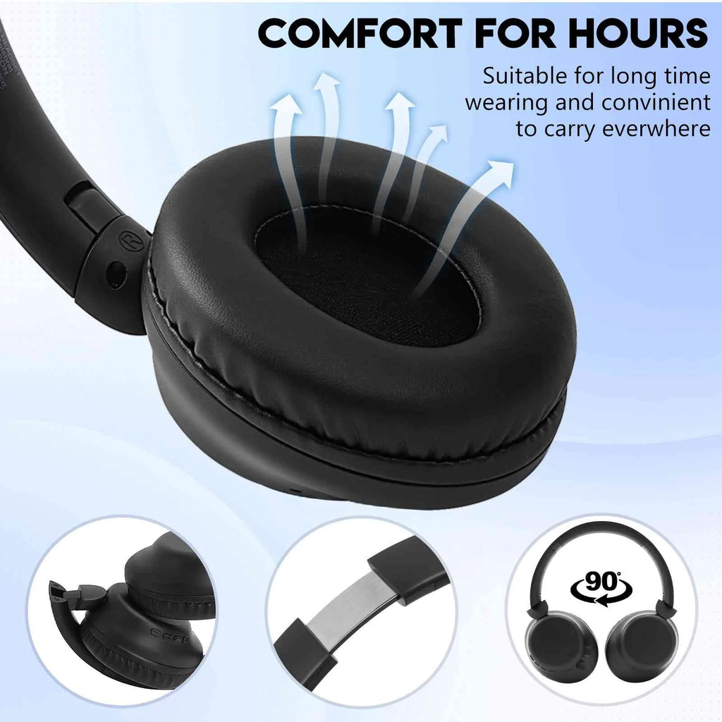 Wireless Bluetooth Over The Ear Headphones with Mic G3608