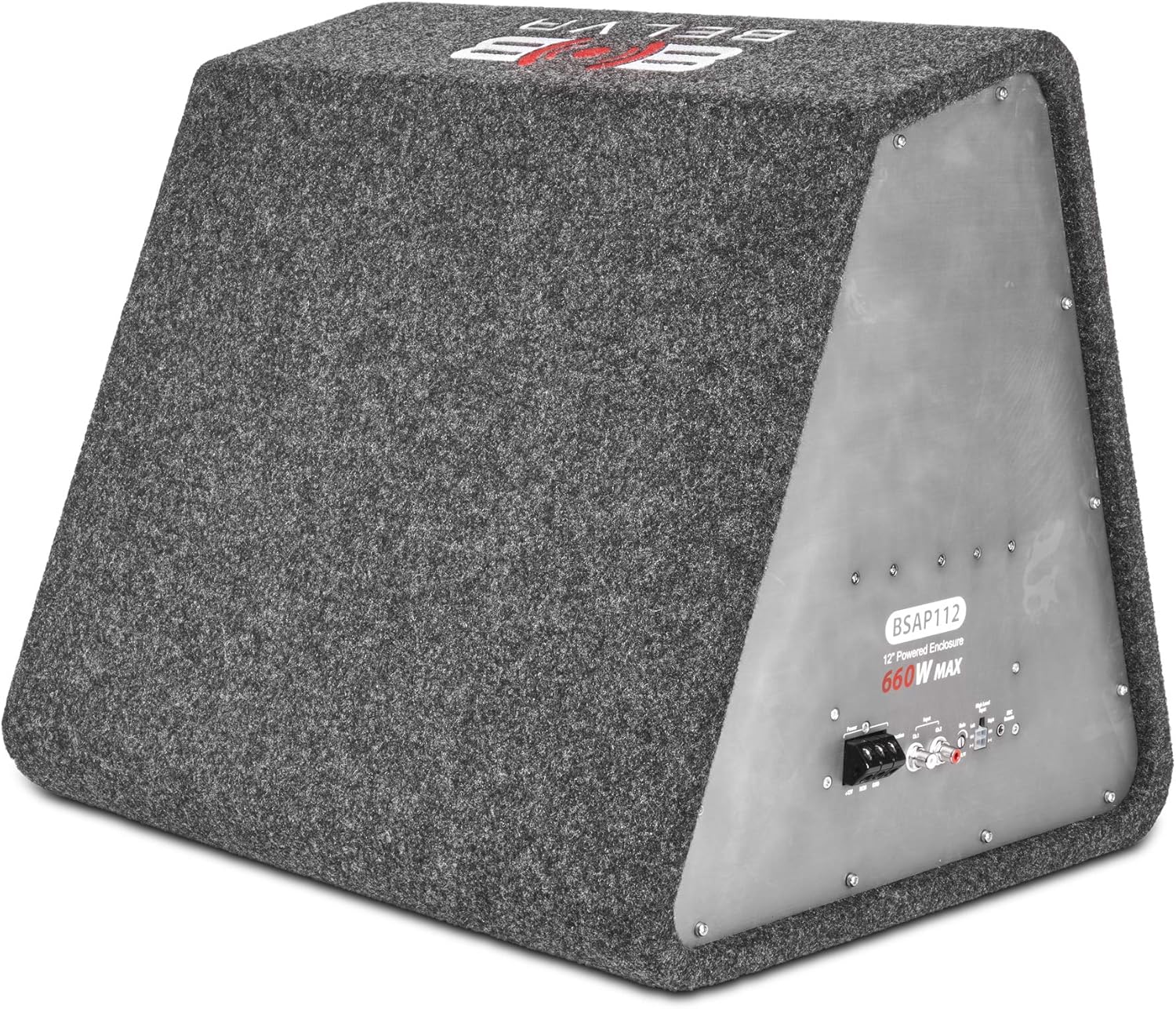 12" Powered Vented Subwoofer Enclosure with Built-in Amplifier W4574