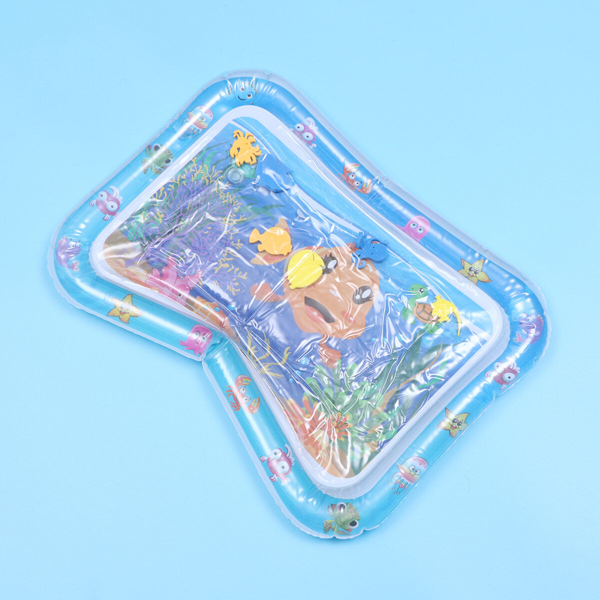 Inflatable Crawling Cushion Water Play Mat (Blue) G505393