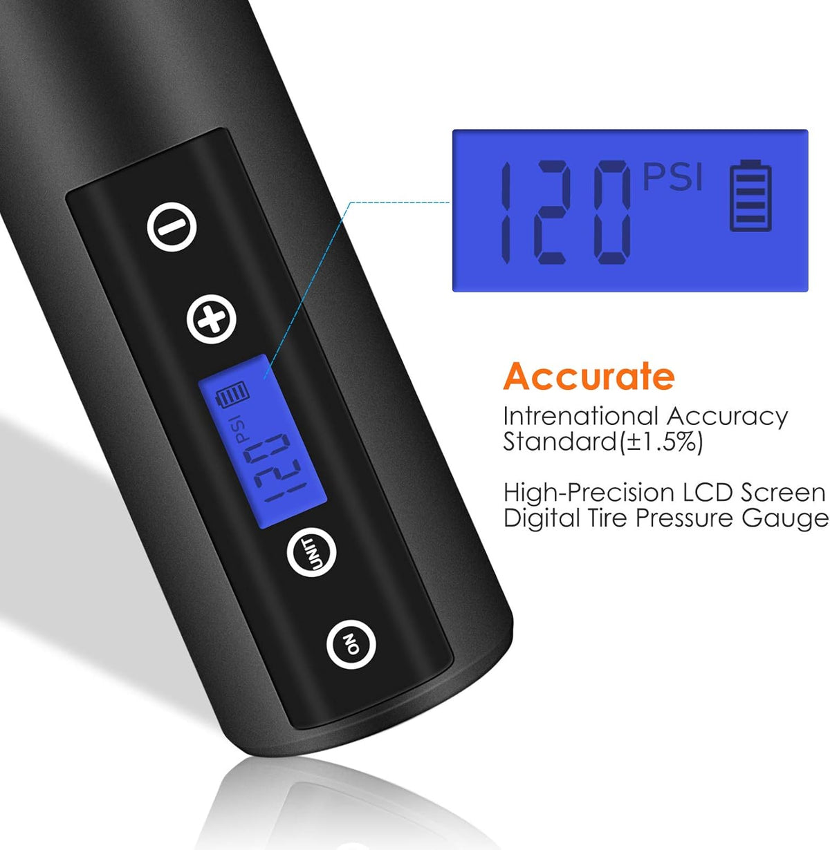 Portable Electric Air Compressor Tire Inflator O68815