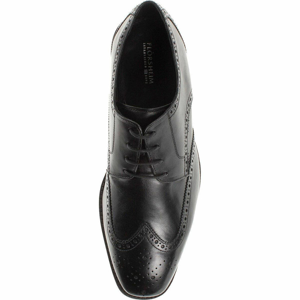 Black Wing Tip Shoes N523