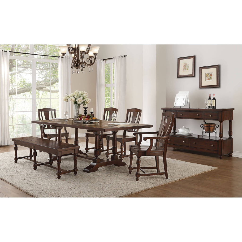 Cherry Side Chair Set of 2 R927692