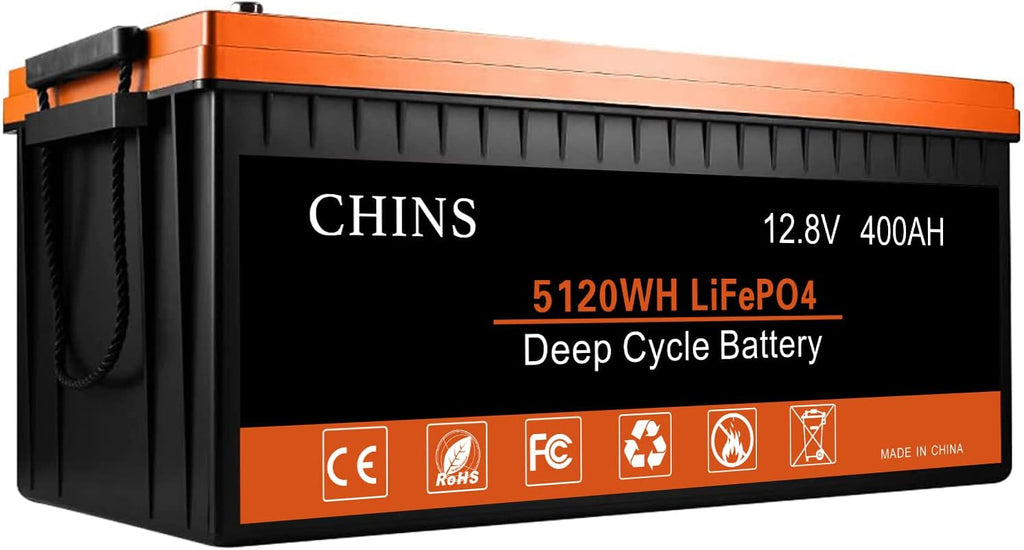 12V 400Ah LiFePO4 Lithium Battery with 250A BMS L4385