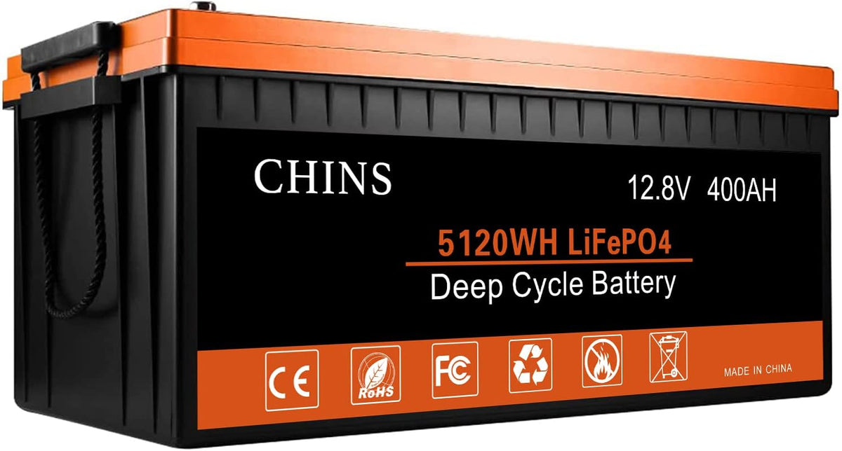 12V 400Ah LiFePO4 Lithium Battery with 250A BMS L4385